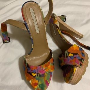 Stella McCartney Fabric Heels